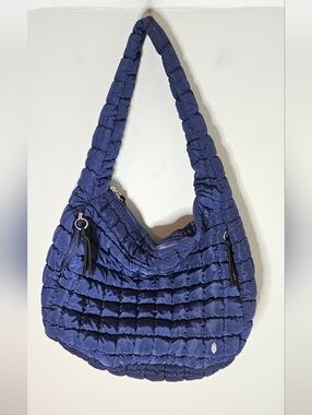 FP Movement by Free People Quilted Carryall Bag in Navy